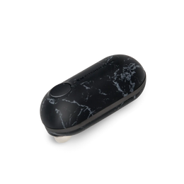 Mini Electric Can Opener - The Smallest Electric Can Opener, Marble Black and Black, CO1200-ZB, battery operated can opener, safety can opener, hand can opener, can opener smooth edge